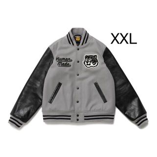 新品 送料無料 HUMAN MADE VARSITY JACKET 黒