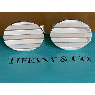 Tiffany & Co. - 期間限定値下⭐️美品TIFFANY ＆ Co.スターリングシルバー製カフリンクス