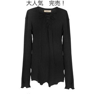Ron Herman - solov SOLOV ソロブ LACE UP THERMAL TOPS 完売!