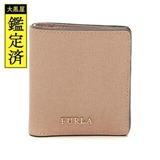 Furla - フルラ　バビロンスモールウォレット　ピンクベージュ　レザー　【205】