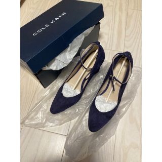 コールハーン(Cole Haan)の最終お値下げ❣️新品❗️コールハーン　パンプス　ストラップ付き(ハイヒール/パンプス)