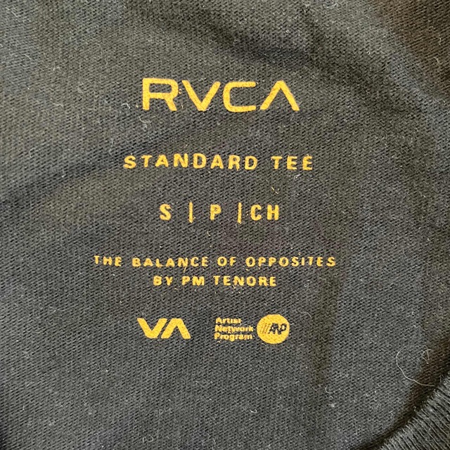 RVCA(ルーカ)のRVCA ルーカ　ロンT ブラック メンズのトップス(Tシャツ/カットソー(七分/長袖))の商品写真