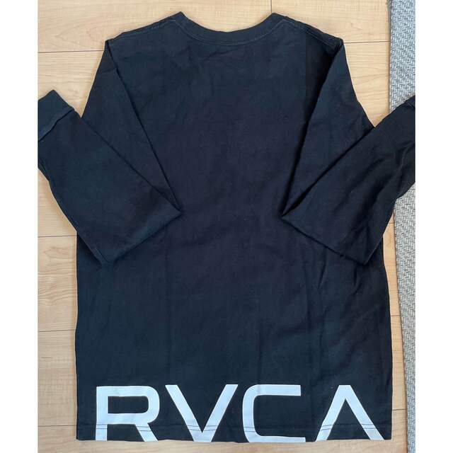 RVCA(ルーカ)のRVCA ルーカ　ロンT ブラック メンズのトップス(Tシャツ/カットソー(七分/長袖))の商品写真