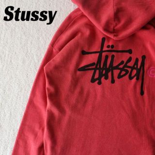 希少カラー】ステューシー☆人気バックプリント パーカー 入手困難 即