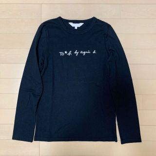 アニエスベー(agnes b.)の再お値下げ　美品　アニエスベー　Tシャツ 長袖　38(Tシャツ(長袖/七分))