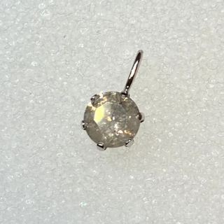 PT900 天然シュガーダイヤモンド 0.35ct ペンダントトップ