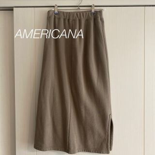 アパルトモンドゥーズィエムクラス(L'Appartement DEUXIEME CLASSE)のL'Appartement アパルトモン AMERICANA Sweatスカート(ロングスカート)