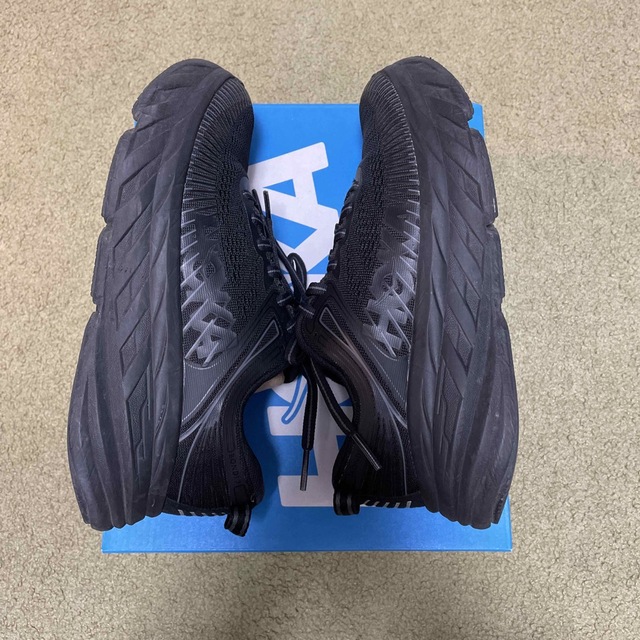 HOKA ONE ONE(ホカオネオネ)のホカオネオネ ボンダイ7 HOKA ONEONE スニーカー ブラック 黒　22 レディースの靴/シューズ(スニーカー)の商品写真