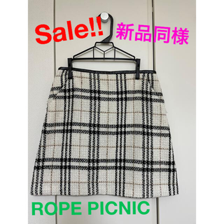 ロペピクニック(Rope' Picnic)の⭐︎新品同様⭐︎ROPE PICNIC チェック スカート(ひざ丈スカート)