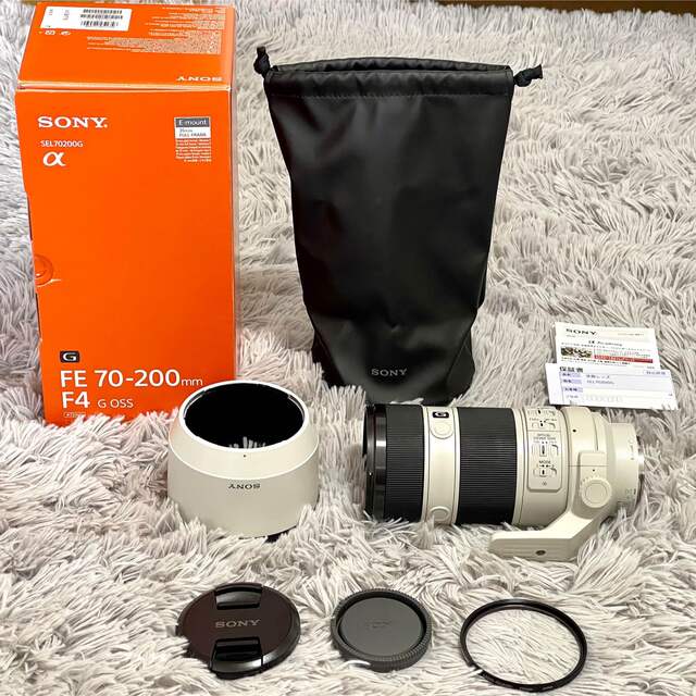 新しい SONY ソニー SEL70200G OSS G F4 70-200mm FE レンズ(ズーム