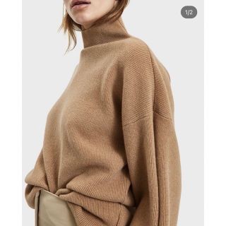 A.P.C. アーペーセー カシミヤ混タートルネックニット 中厚手