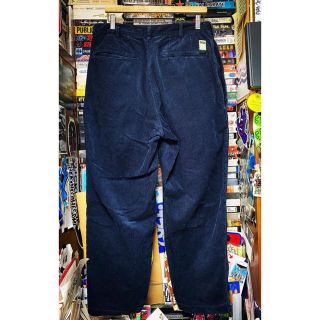 SSZ BEAMS REPAIR CORD PANTS NAVY Sサイズ