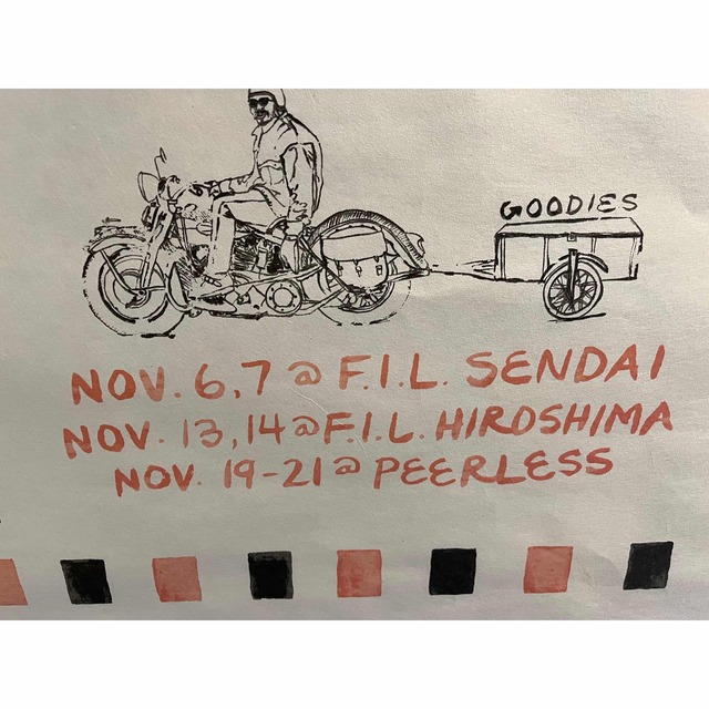 visvim peerless ICTP30枚顧客特別限定ポスターインスタ掲載