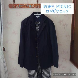 ロペピクニック(Rope' Picnic)のROPE' PICNIC(ロペピクニック)キルティング風テーラードジャケット(テーラードジャケット)