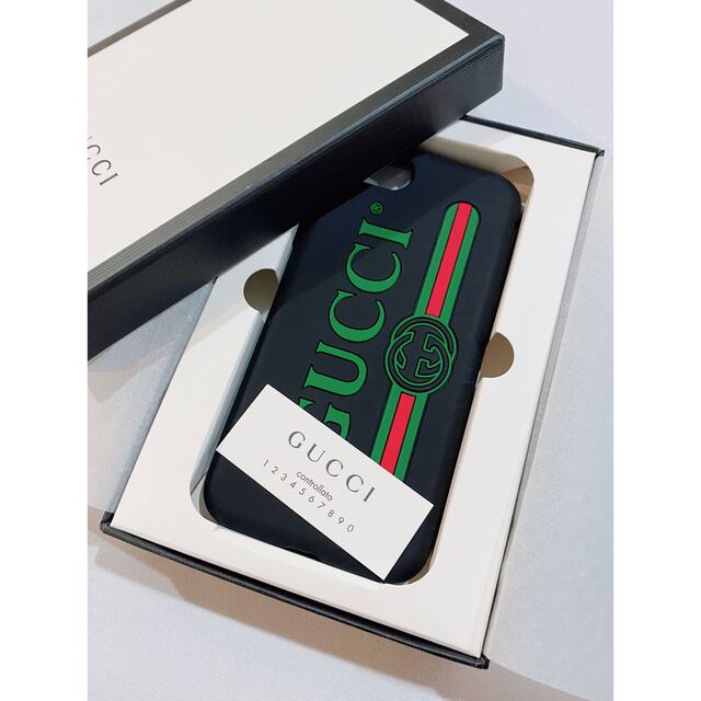 Gucci(グッチ)の新品 GUCCI iPhone7 iPhone8 iPhoneSE ケース スマホ/家電/カメラのスマホアクセサリー(iPhoneケース)の商品写真