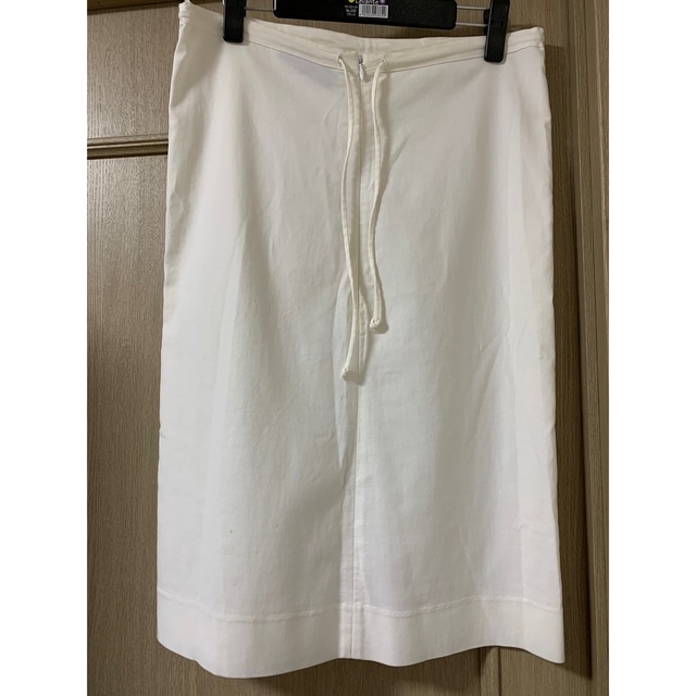 NHコレクション#ホワイト#タイトスカート#サイズS レディースのスカート(ひざ丈スカート)の商品写真