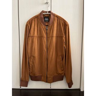 ザラ(ZARA)のZARA フェイクスエードジャケット(ブルゾン)