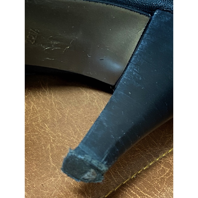 JILLSTUART(ジルスチュアート)のジルスチュアート 本革ショートブーツリボン 22.5cm レディースの靴/シューズ(ブーツ)の商品写真