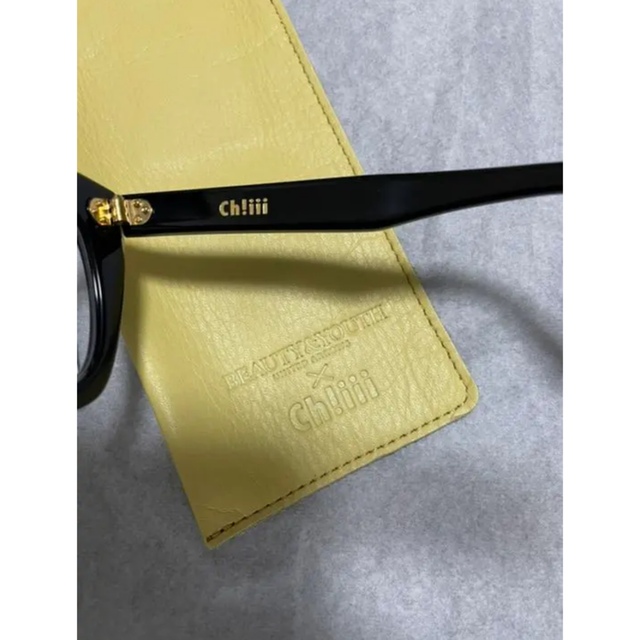 新品・未使用☆【ChiiiixKANEKOxBY GLASS】ブラック www