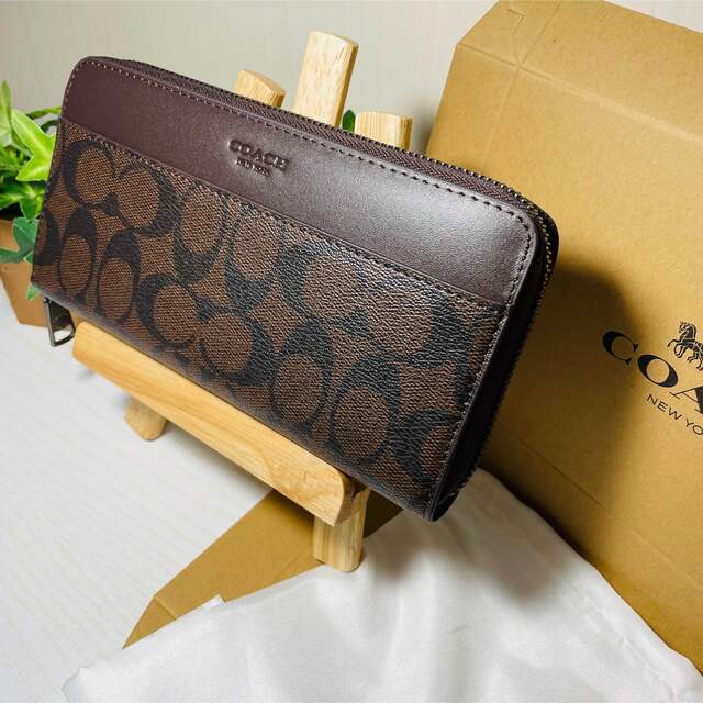 COACH コーチ  ラウンドファスナー長財布