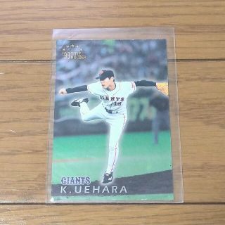 カルビー(カルビー)のプロ野球チップス　2000 読売ジャイアンツ T-14 上原浩治(スポーツ選手)