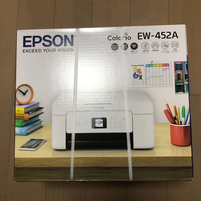 EPSON カラリオ EW-452A有フチなし印刷