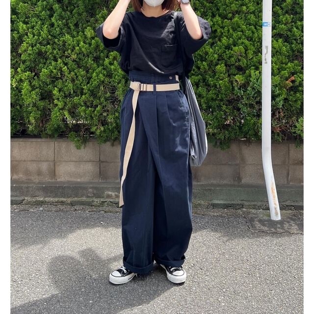 すなど MAISON EUREKA / メゾンエウレカ ： VINTAGE REWORK BIGGY PANTS ： EUREKA-017