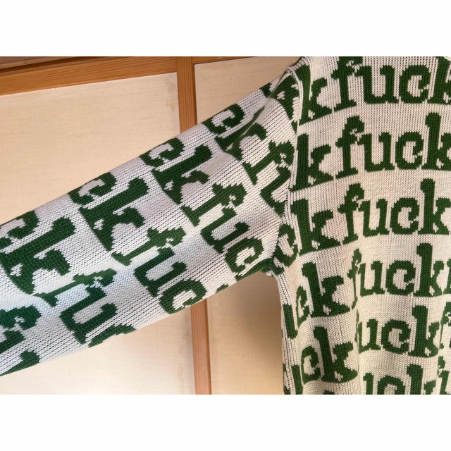 Supreme Fuck sweater S ホワイト