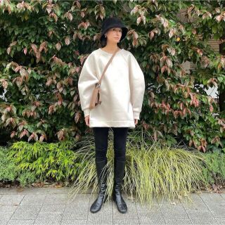 最終値下げ CLANE クラネ TOPS COLLOR BIG BOARD CARD トレーナー