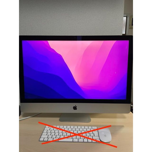 スペックCPU【高性能】iMac 2017 メモリ40GB GPU 8GB 3.8GHz4コア