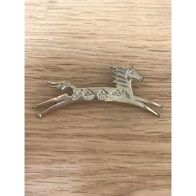 ロンハーマン　HARPO Horse Brooch シルバーホースブローチ