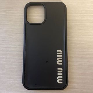 ミュウミュウ iphoneケース（ブラック/黒色系）の通販 63点 | miumiuを 