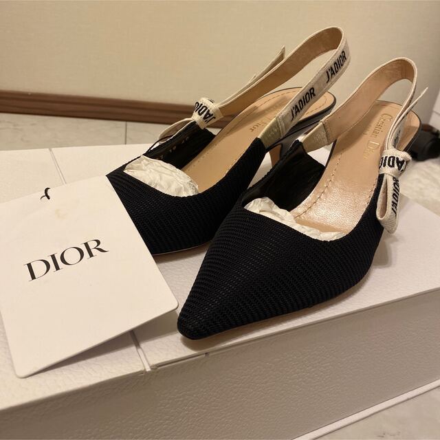 【Dior】J'ADIOR スリングバックパンプス　EU40