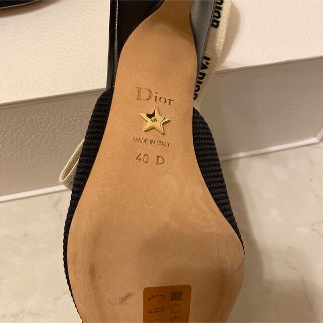 【Dior】J'ADIOR スリングバックパンプス　EU40