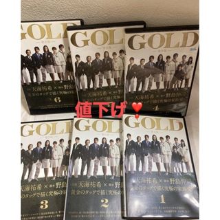 「GOLD 」フジTV 天海祐希主演　野島伸司脚本　全6巻　DVD(TVドラマ)