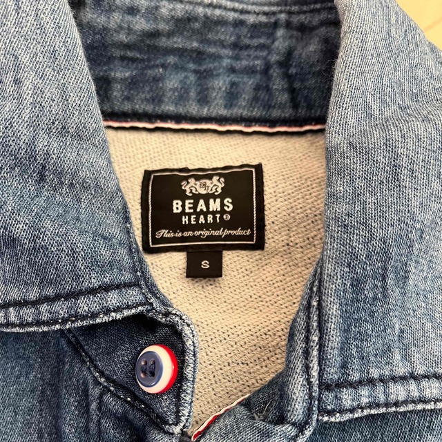 BEAMS(ビームス)の★BEAMS★スエットデニムシャツ★ レディースのトップス(シャツ/ブラウス(長袖/七分))の商品写真