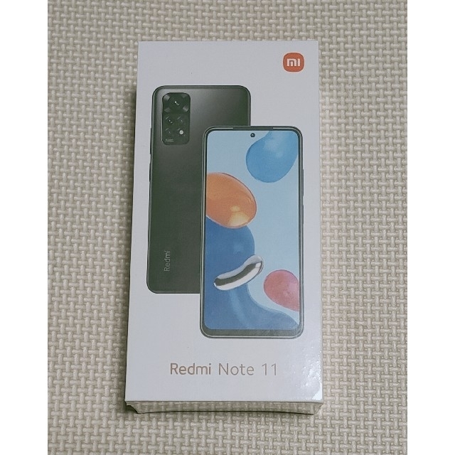 スマートフォン本体Xiaomi Redmi Note 11 64GB シムフリー 未使用品