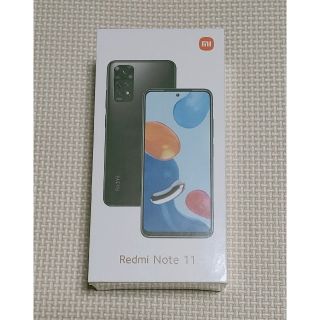 アンドロイド(ANDROID)のXiaomi Redmi Note 11 64GB シムフリー 未使用品(スマートフォン本体)