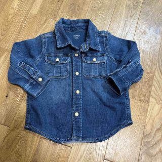 ベビーギャップ(babyGAP)のbabyGAP デニムジャケット 80サイズ　12-18months(シャツ/カットソー)