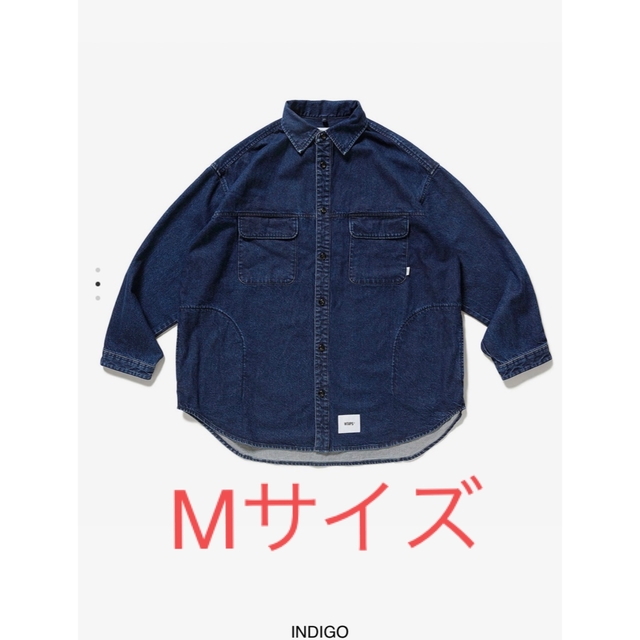 22AW WTAPS WCPO 01 / LS / COTTON. DENIM-