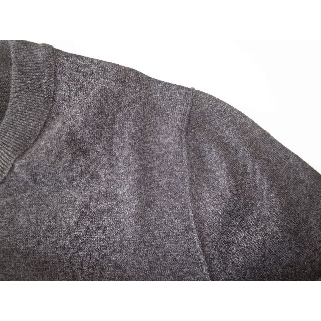 Maison Martin Margiela(マルタンマルジェラ)のmaison margiela マルジェラ エルボーパッチニット grey S メンズのトップス(ニット/セーター)の商品写真