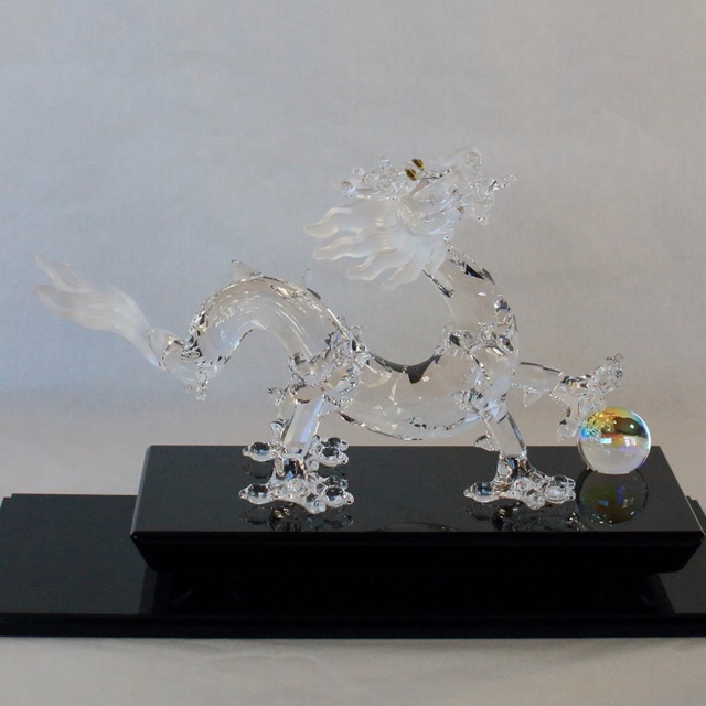 スワロフスキー SWAROVSKI ☆新品同様☆ドラゴン クリスタル 置物 スワロフスキー SWAROVSKI ☆新品同様☆ドラゴン クリスタル 置物