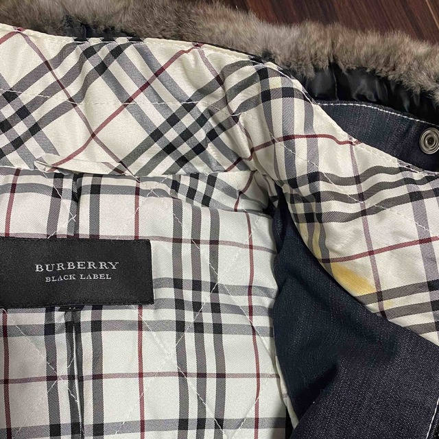 BURBERRY BLACK LABEL(バーバリーブラックレーベル)の【最終値下】正規品●バーバリーブラックレーベル レザージャケット Mサイズ メンズのジャケット/アウター(レザージャケット)の商品写真