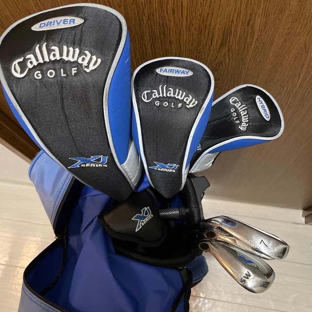 Callaway(キャロウェイ)のキャロウェイ　ジュニア　ゴルフセット　スタンド式キャディバッグ スポーツ/アウトドアのゴルフ(クラブ)の商品写真