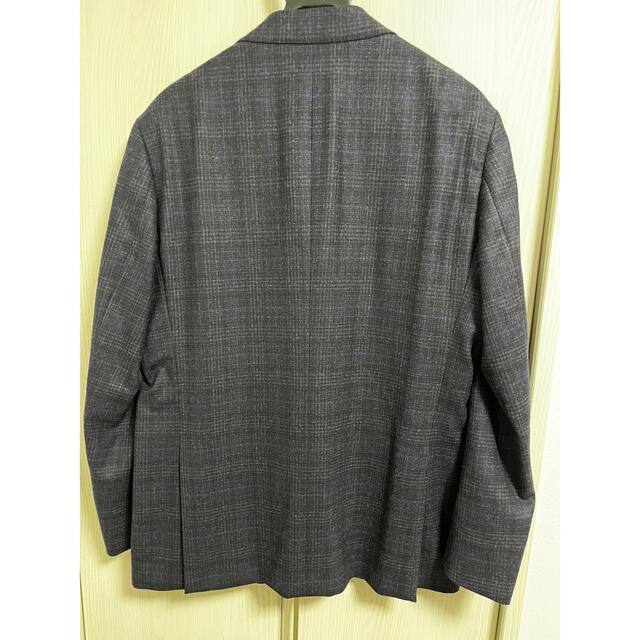 THE SUIT COMPANY - スーツカンパニー REDAジャケット 紫チェック 180
