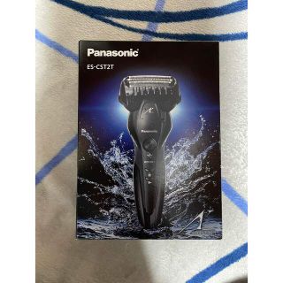 パナソニック(Panasonic)のPanasonic メンズシェーバー ラムダッシュ 黒 ES-CST2T-K(メンズシェーバー)