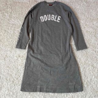 ダブルスタンダードクロージング(DOUBLE STANDARD CLOTHING)のダブルスタンダードクロージング　杢インレーニットワンピース 定価28.600円(ひざ丈ワンピース)