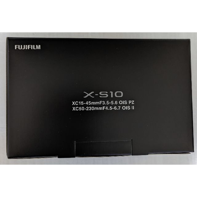 納品書有　FUJIFILM X-S10 ダブルズームレンズキット