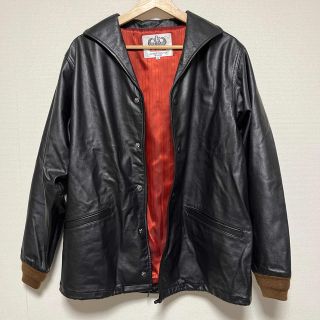 未使用、オアグローリーのレザーコーチジャケット