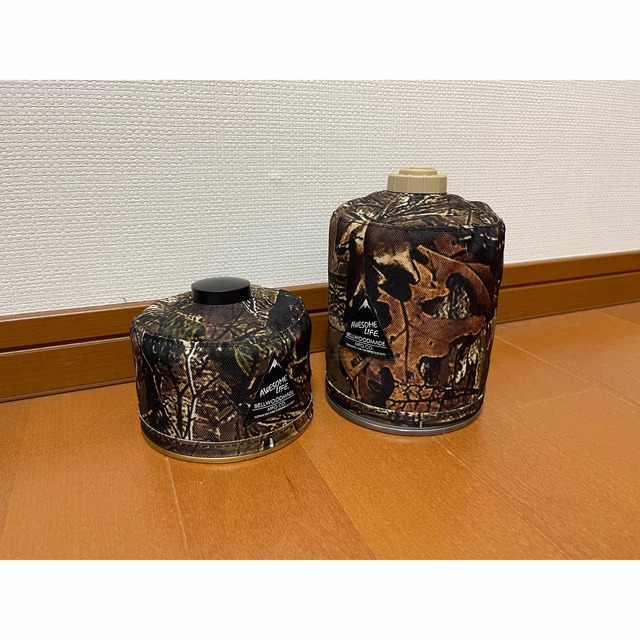 BALLISTICS(バリスティクス)のOD缶ガス缶カバー リアルツリー 250 500セット スポーツ/アウトドアのスポーツ/アウトドア その他(その他)の商品写真